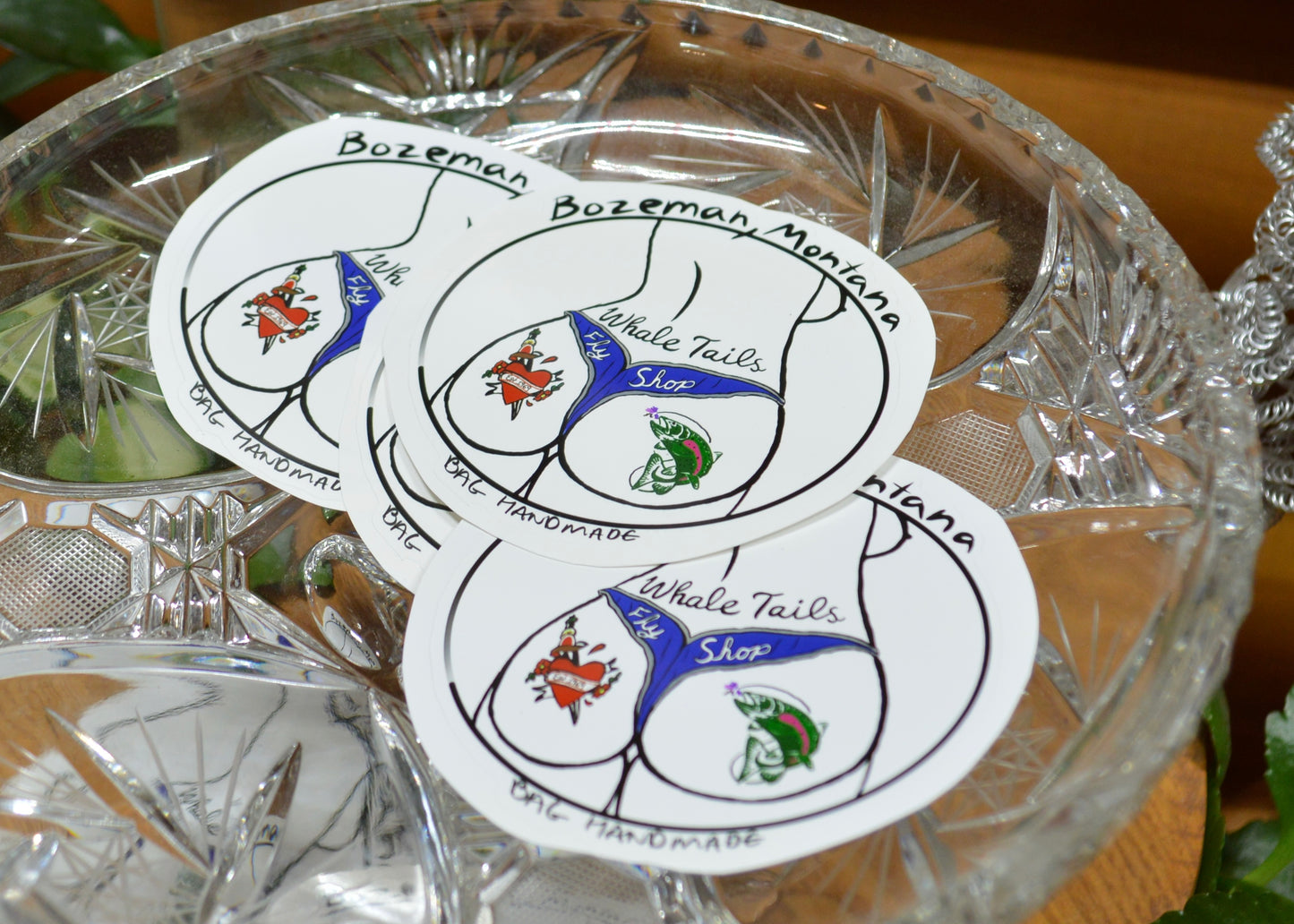 Whale Tales Fly Shop Sticker