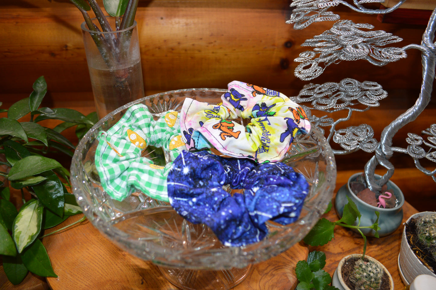 3-Piece Pattern Scrunchie Set