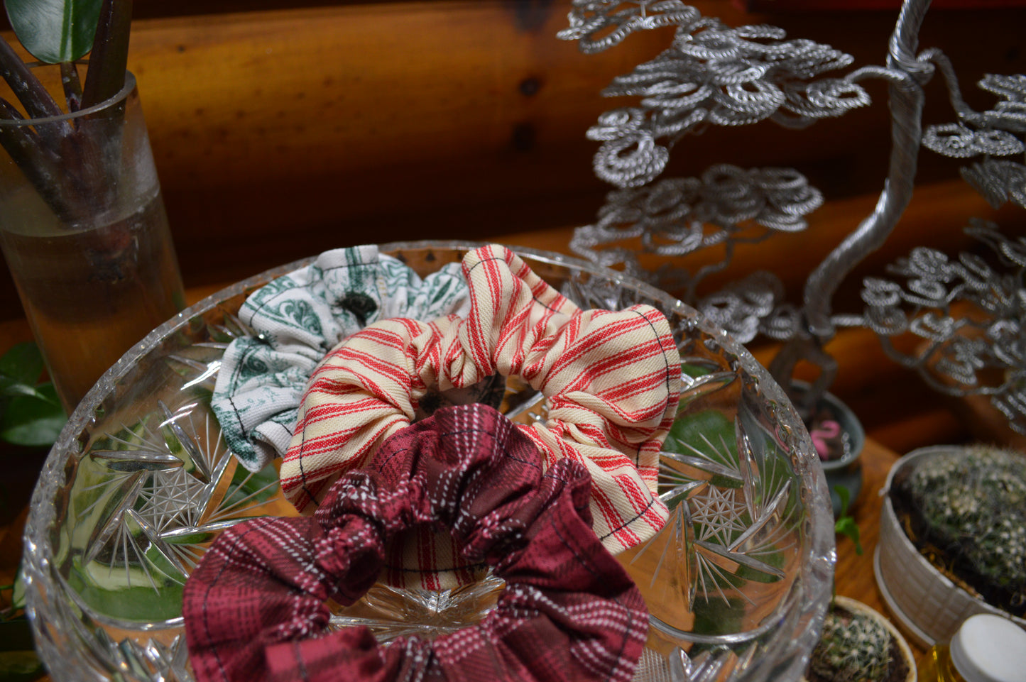 3-Piece Holiday Scrunchie Set