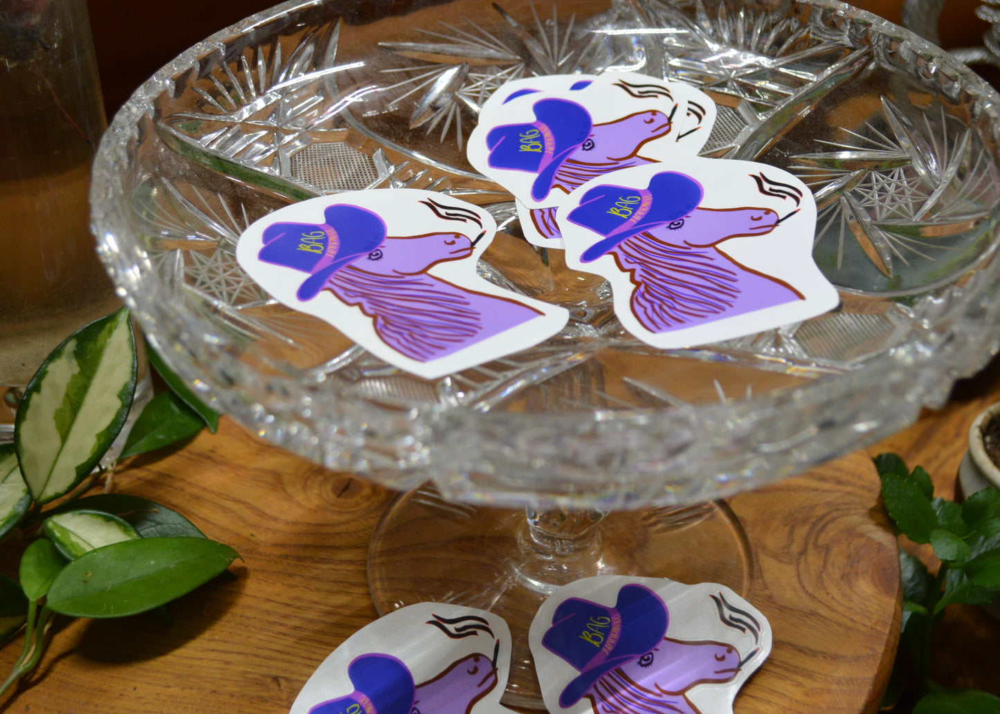 Smokin’ Horse Sticker