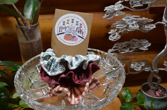 3-Piece Holiday Scrunchie Set