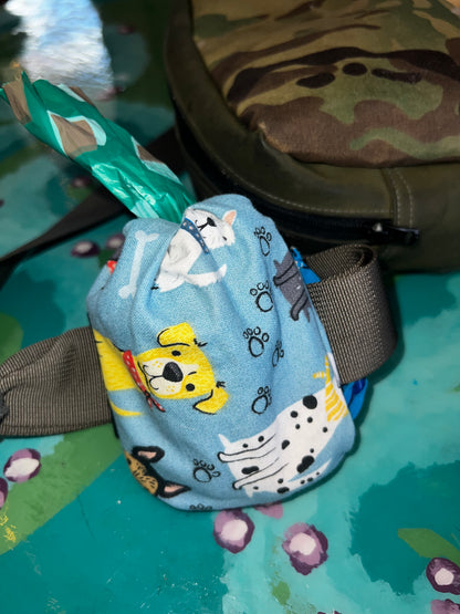Doggy-Style Dog Poo Bag Attachment