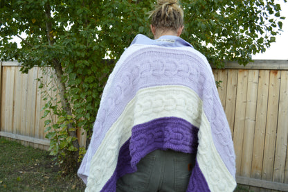 Crochet Cropped Poncho