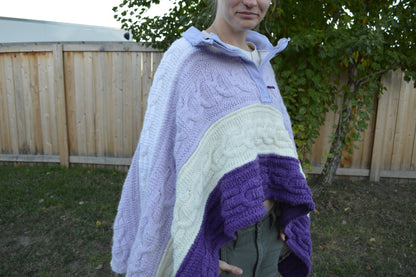 Crochet Cropped Poncho