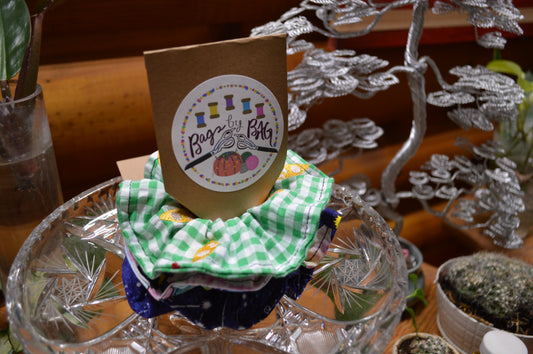 3-Piece Pattern Scrunchie Set