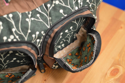 Butterfly Forest Overnight Bag